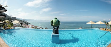 Rooftop pool