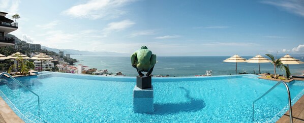 Rooftop pool