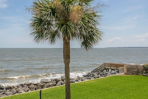 View from the bedroom balcony