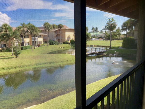 Pond and Golf Course View