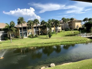 Pond and Golf Course View