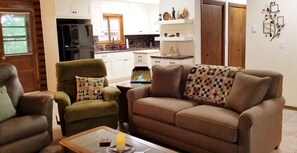 View into Kitchen from Living Room