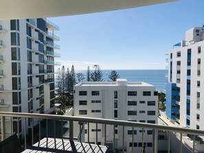 View from balcony table