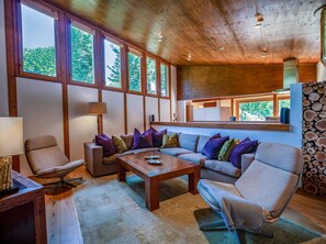 Chill zone in the living room with comfortable seating