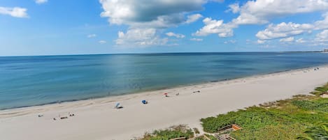 Ocean front view from your balcony!