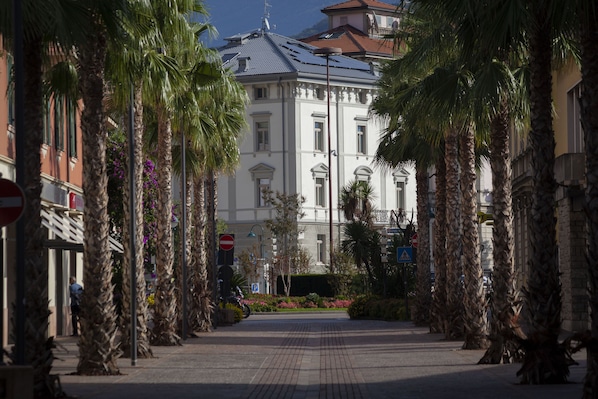 Fassade der Unterkunft