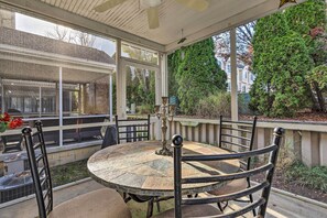 Screened-In Porch | Gas Grill