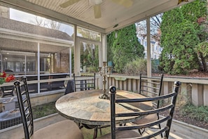 Screened-In Porch | Gas Grill