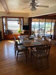 Comfortable 4 BR - 3 BA  with large deck and distant peaceful ocean view