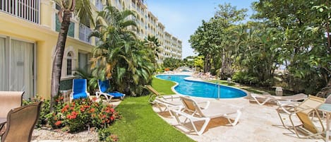 Sapphire Beach 102 - Pool Deck at Sapphire Beach Apartments