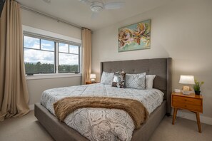 Master bedroom is cozy and private!