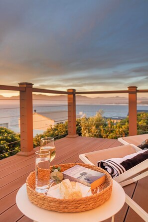 sundowners on the deck