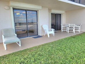 Sliding Doors to Patio from Bdrm and LR