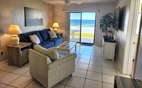 View of Ocean From Living Room