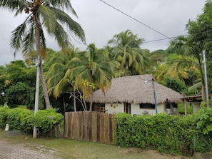 Front yard view of the property