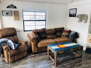 Walk into the Living Room