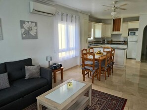 open plan view
