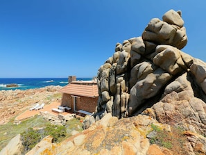 \"Fels, Formation, Küste, Zutageliegen, Himmel, Meer, Bedrock, Vorgebirge, Baum, Geologie