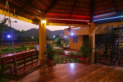 Private Farm Villa with large Open area- 6BHK