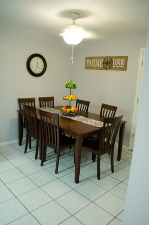 Dining area