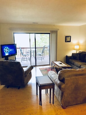 Living Room with Sofa Sleeper