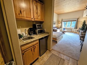 Kitchenette - Mini Fridge / Toaster Oven / Microwave / Coffee Maker