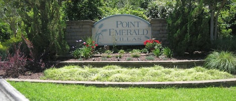 Entrance to Port Emerald Villas