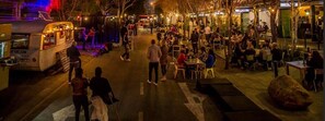 Front of property – evening/night