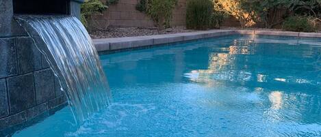 Ahhhhhh, your own private HEATED pool & spa.  
