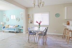 Enjoy dining together with friends and family