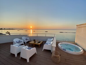 Sunrise view from the Sky Terrace