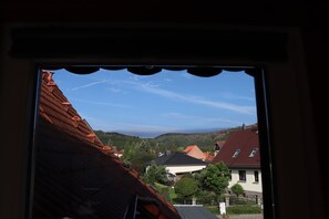 Blick aus dem Schlafzimmer