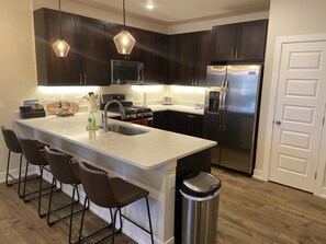 Brand new, beautifully designed kitchen.