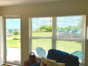 Ocean view from living room.