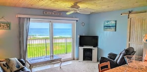 Living Room overlooking Ocean 