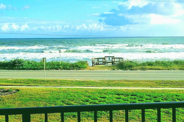 Oceanfront View from Balcony