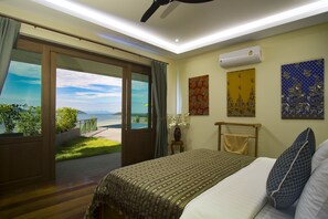 Romantic Bedroom with incredible ocean views