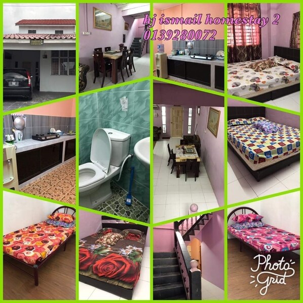 Homestay Haji Ismail 5 Bedroom 2 Aircond