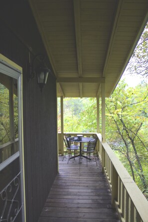 Porch and main entry. 