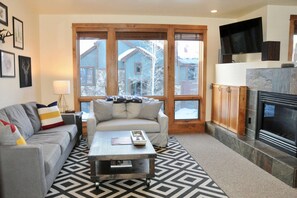Living Area - Great Space for Relaxing & Enjoying the Warmth of the Fire