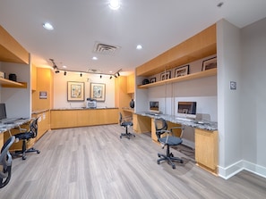 Lobby sitting area