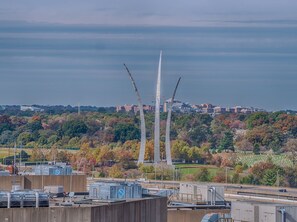 Stadsutsikt från boendet