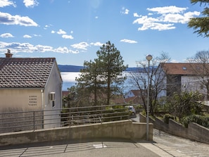 Blick von der Unterkunft