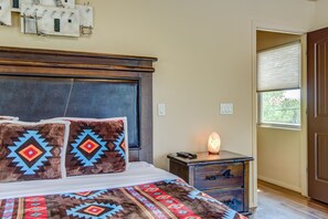 Upper Level Master Bedroom with a King Bed