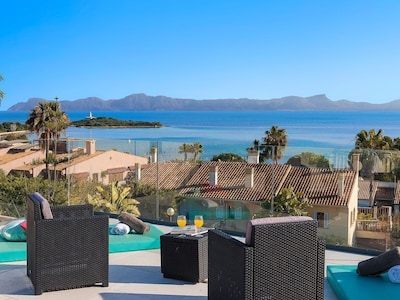 Villa Nereo – Heatable Pool with Sea View