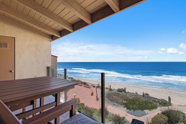 Balcony with Oceanfront View