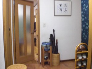 Inside the 1F entrance