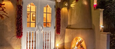 Fireplace / Entrance