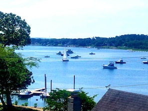 View of Onset Beach from the deck