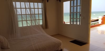 $ 140/5 habitaciones / 5 baños Casa con espectaculares vistas frente al mar de la costa del Golfo